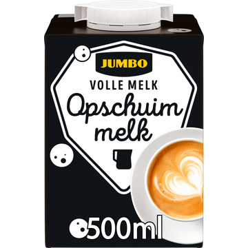 Jumbo Volle Melk Opschuim Melk 500ML