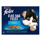 Felix Elke dag feest vis selectie in gelei