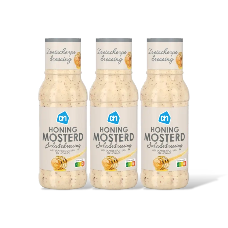 AH Dressing honing-mosterd 3-pack