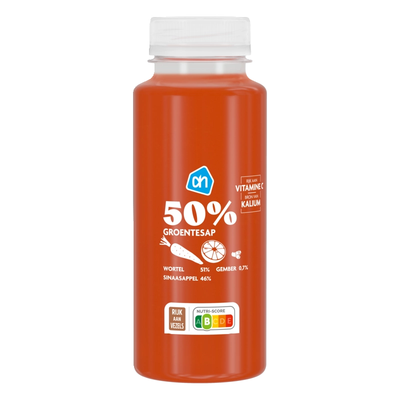 AH 50% Groentesap wortel sinaas gember