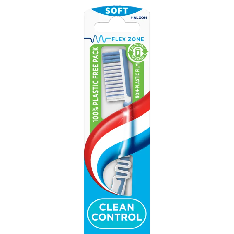 Aquafresh Clean control soft tandenborstel