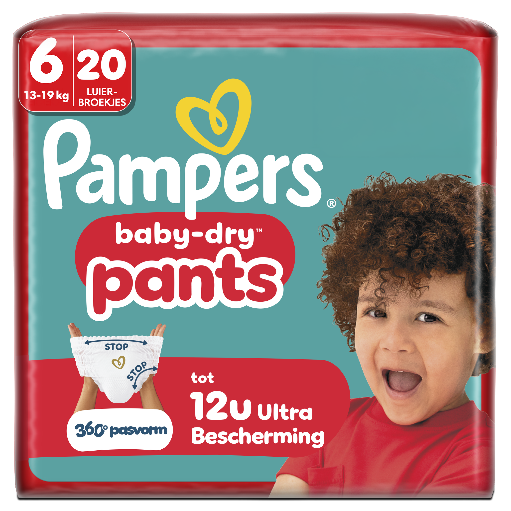Pampers Baby Dry Pants Luierbroekjes Maat 6 13-19 kg 20 stuks