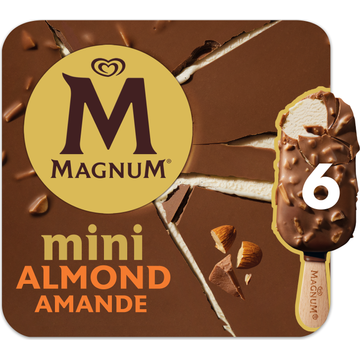 Magnum Mini IJs Almond 6 x 55 ml