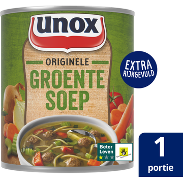 Unox Soep In Blik Originele Groentesoep 300 ml