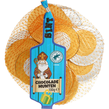 Chocolade Munten 100g