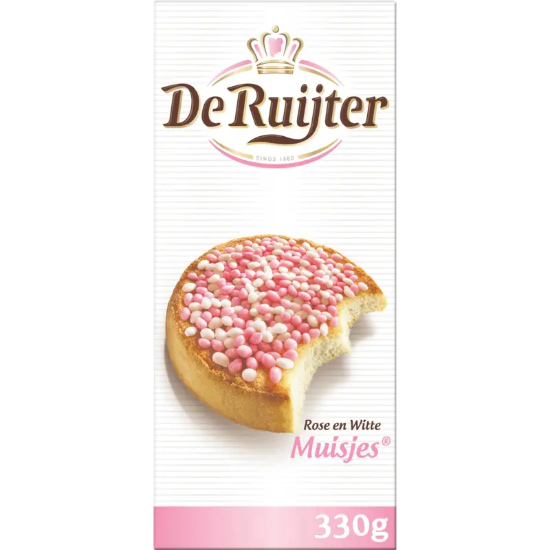 De Ruijter Roze en witte muisjes