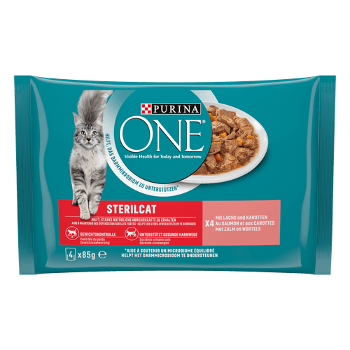 Purina One Kattenvoer sterilcat zalm-wortel