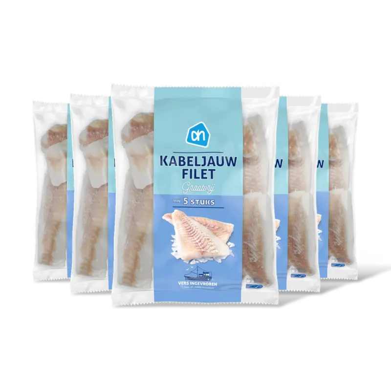 AH Kabeljauwfilet 5-pack
