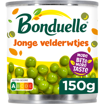 Bonduelle Jonge Velderwtjes 150 g
