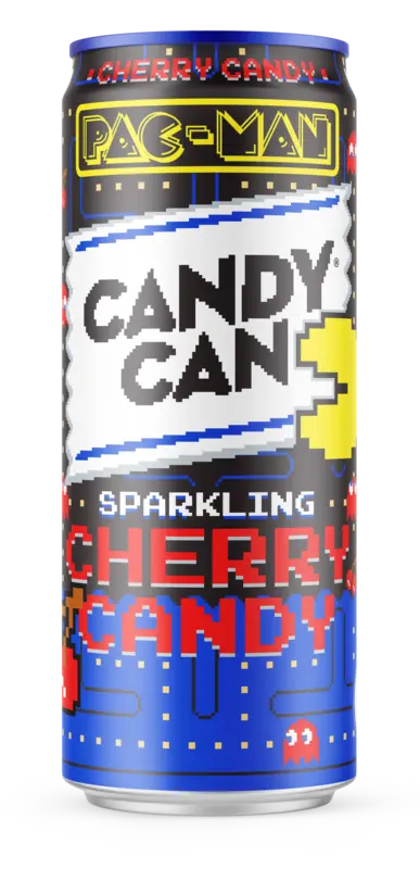 Candy Can Pac man cherry