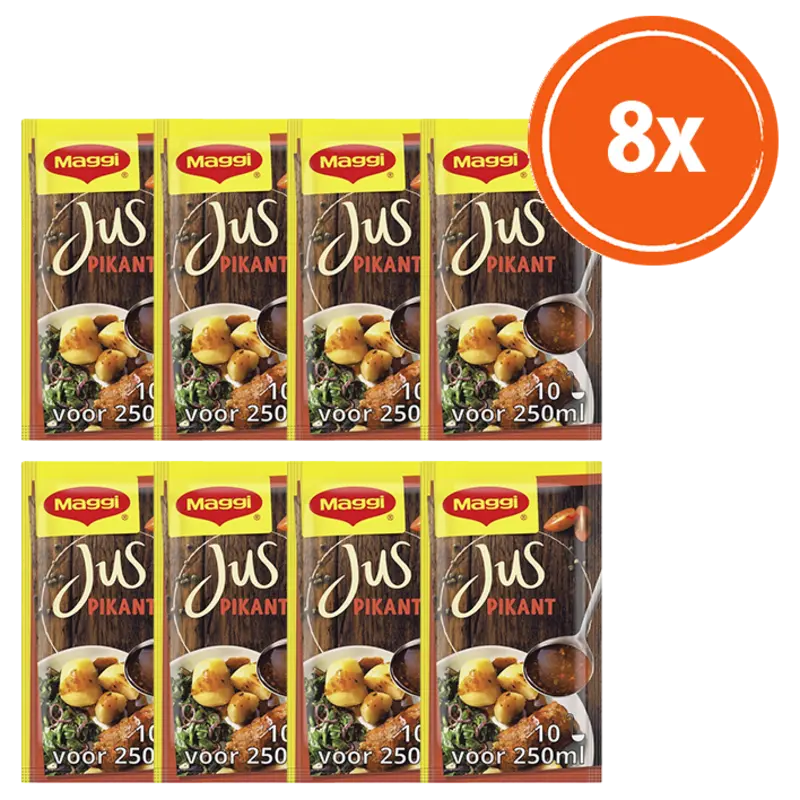 Maggi Jus pikant 8-pack