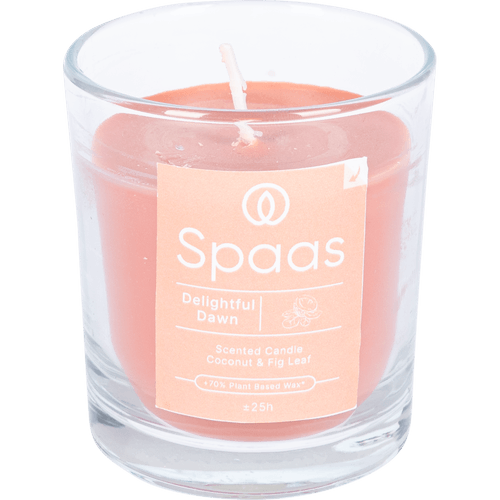 Spaas Geurkaars in glas coconut & fig leaf