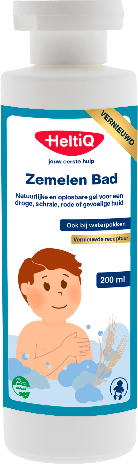 HeltiQ kalmerend zemelen bad 200 ML