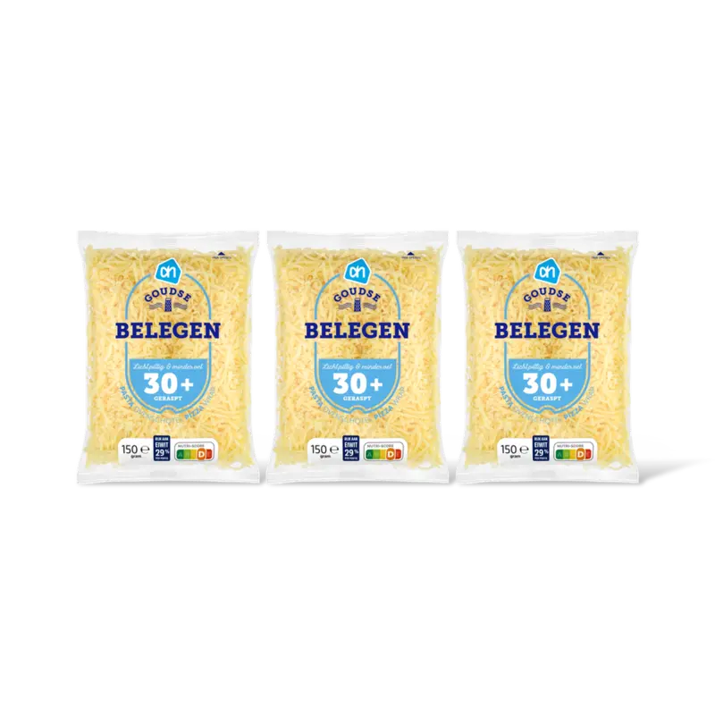 AH Goudse belegen 30+ geraspt 3-pack