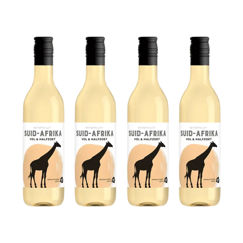 AH Halfzoete Suid-Afrikaanse wit 4-pack