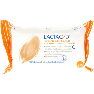 Lactacyd 15 Reinigende Verzorgende Intiem Tissues