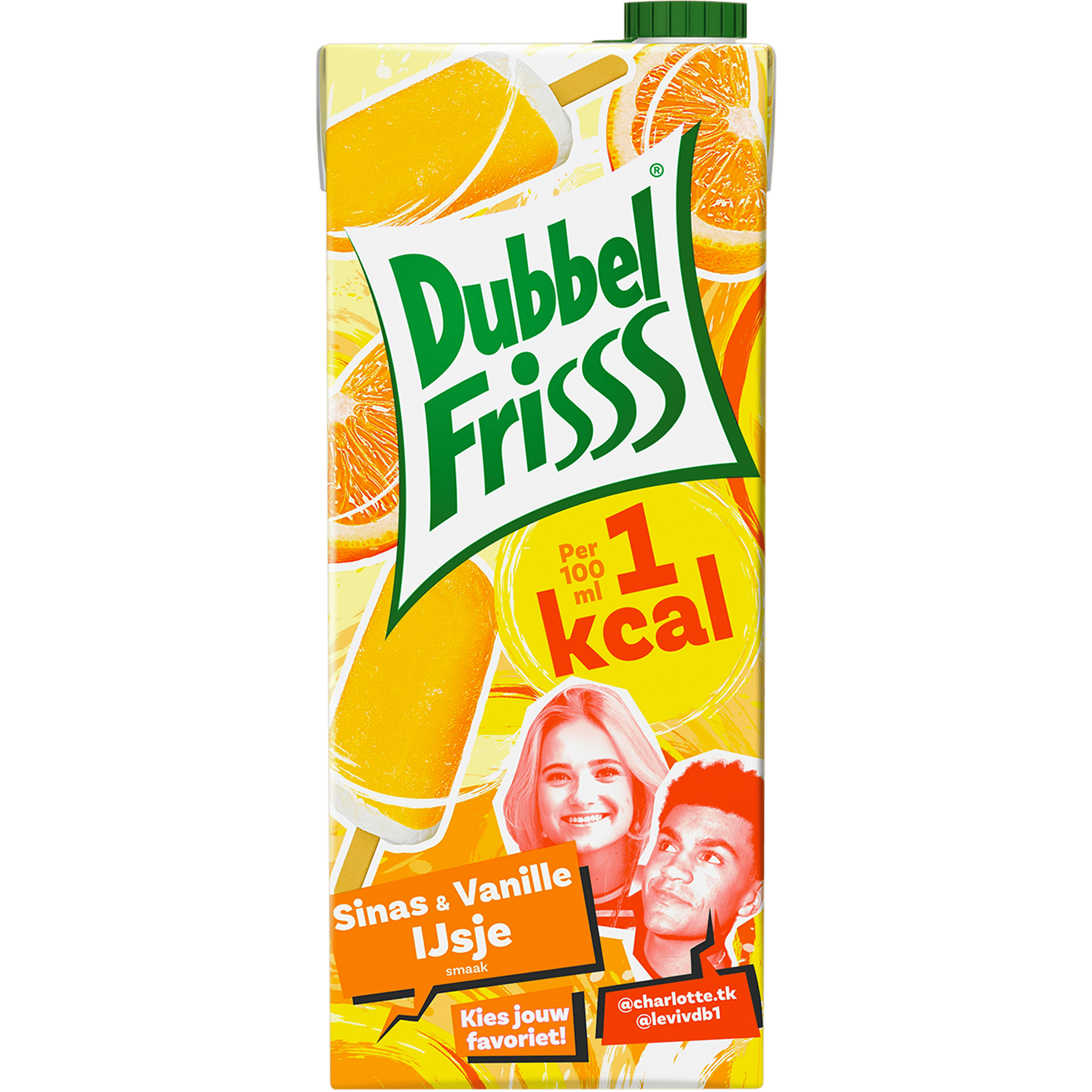 Dubbelfrisss 1Kcal Smaakmakers IJs sinas