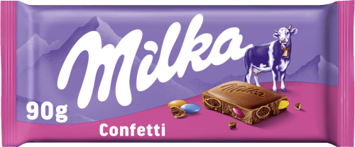 Milka Chocoladereep confetti
