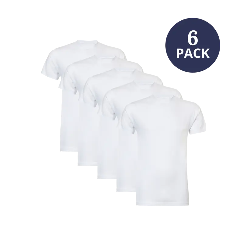 Ten Cate 3x 2-pack t-shirt wit M
