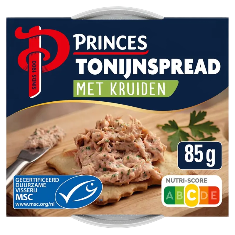 Princes Tonijnspread met kruiden