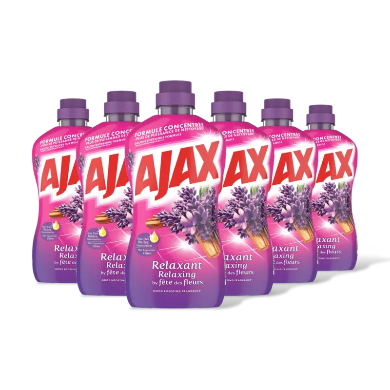 Ajax Relaxing allesreiniger 6-pack