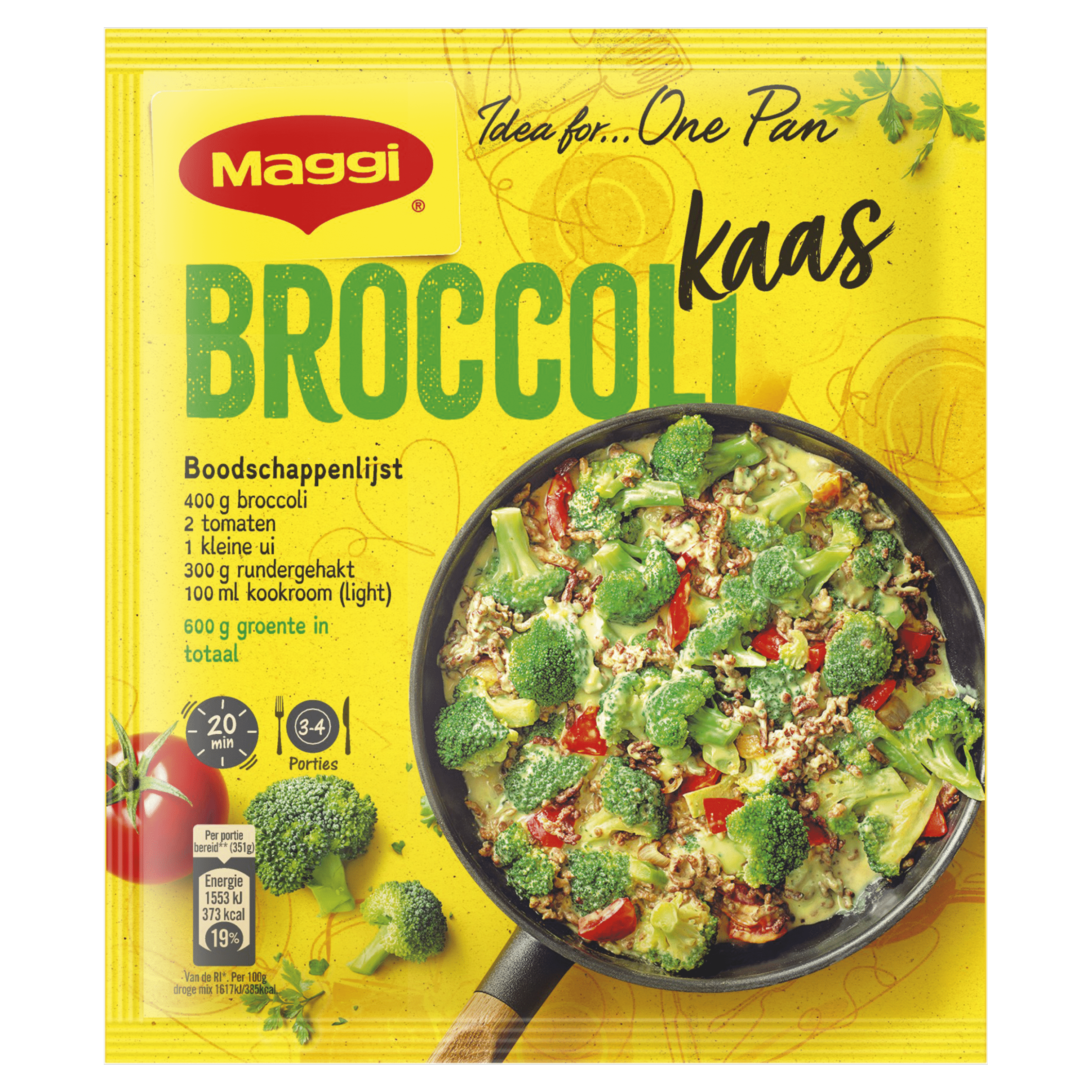 Maggi Dagschotel broccoli-kaas