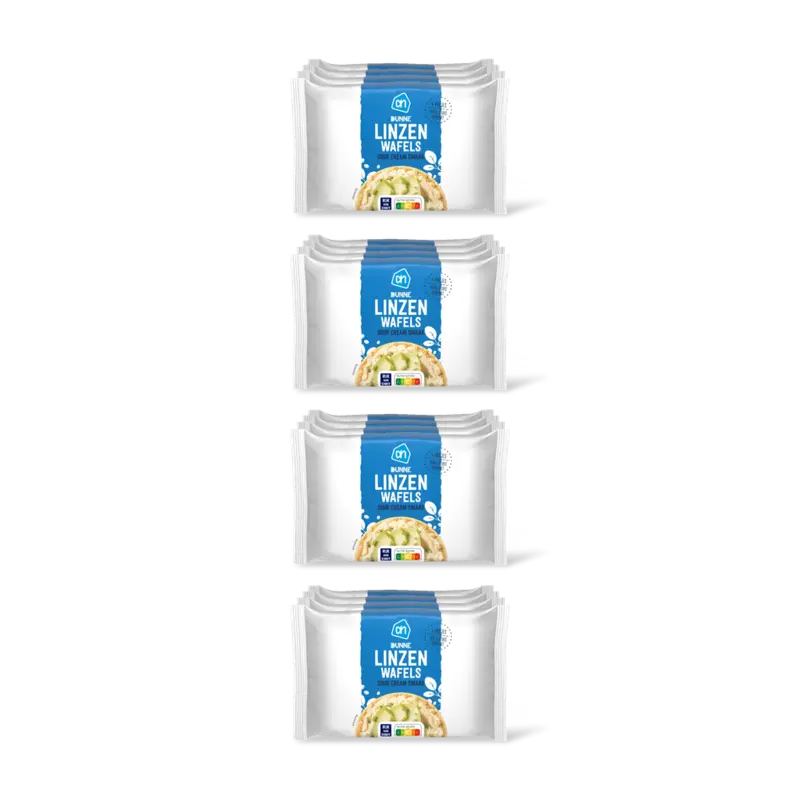 AH Dunne linzenwafel sourcream smaak 4x 4pk