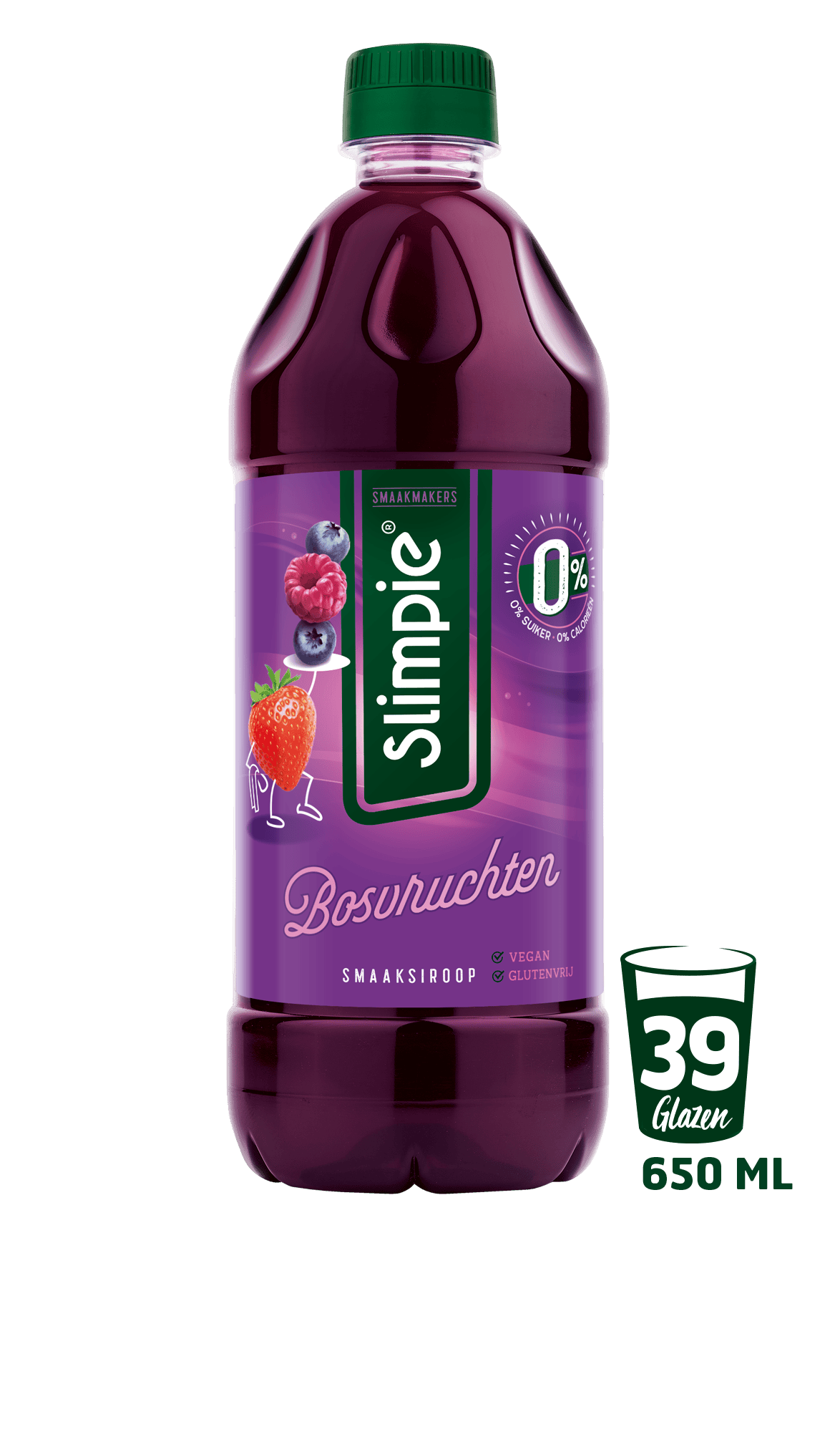 Slimpie Limonadesiroop bosvruchten