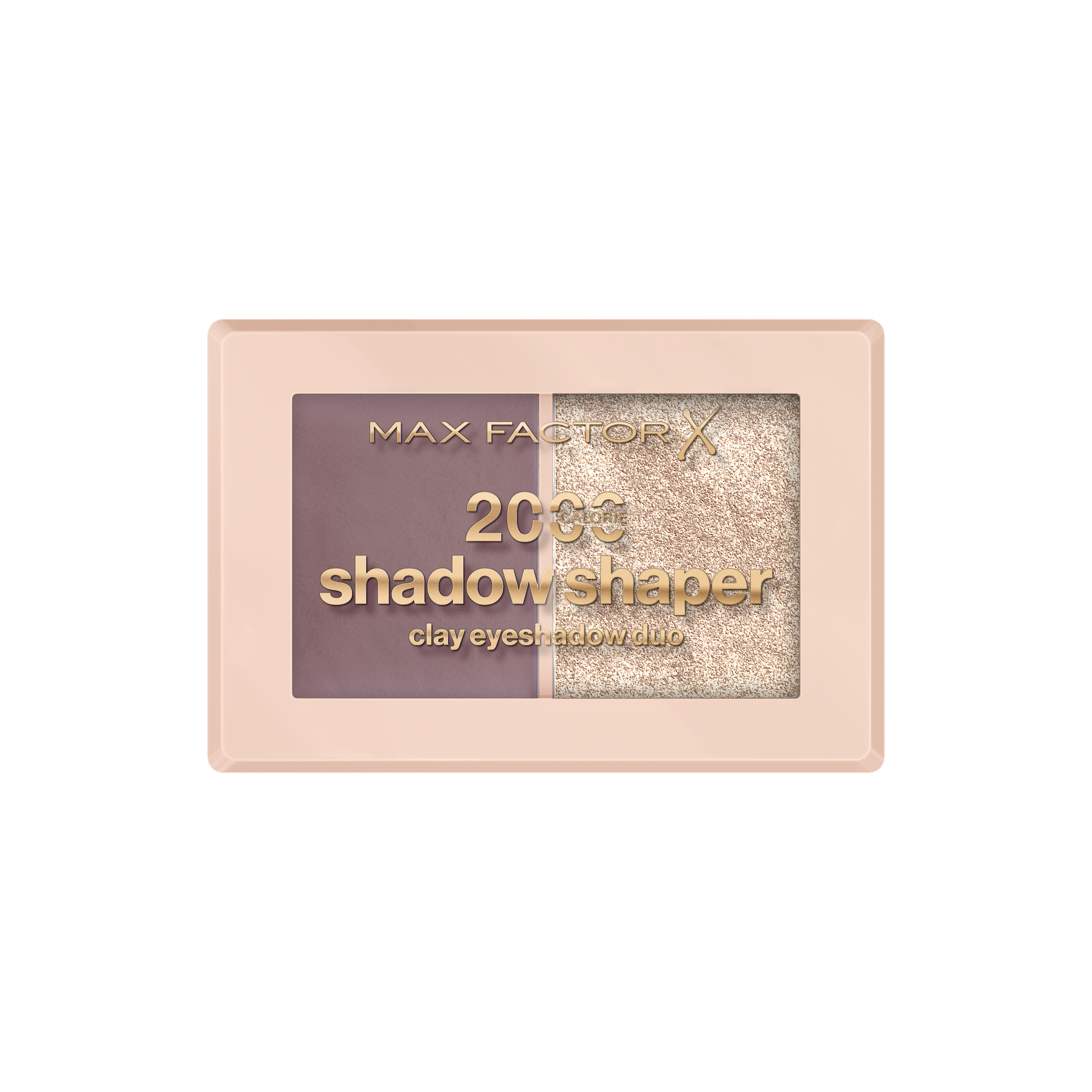 Max Factor 2000 Calorie Shadow Shaper Duo Eyeshadow Palette 030 Shell Shadow 4 g