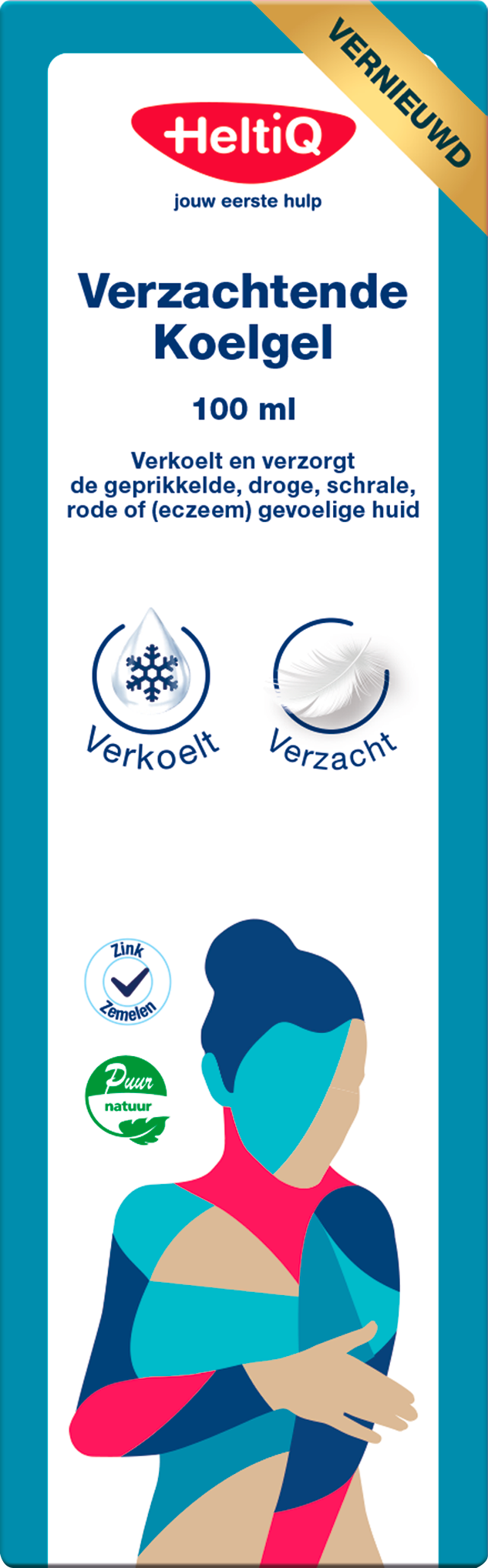 Heltiq verzachtende koelgel 100 ML