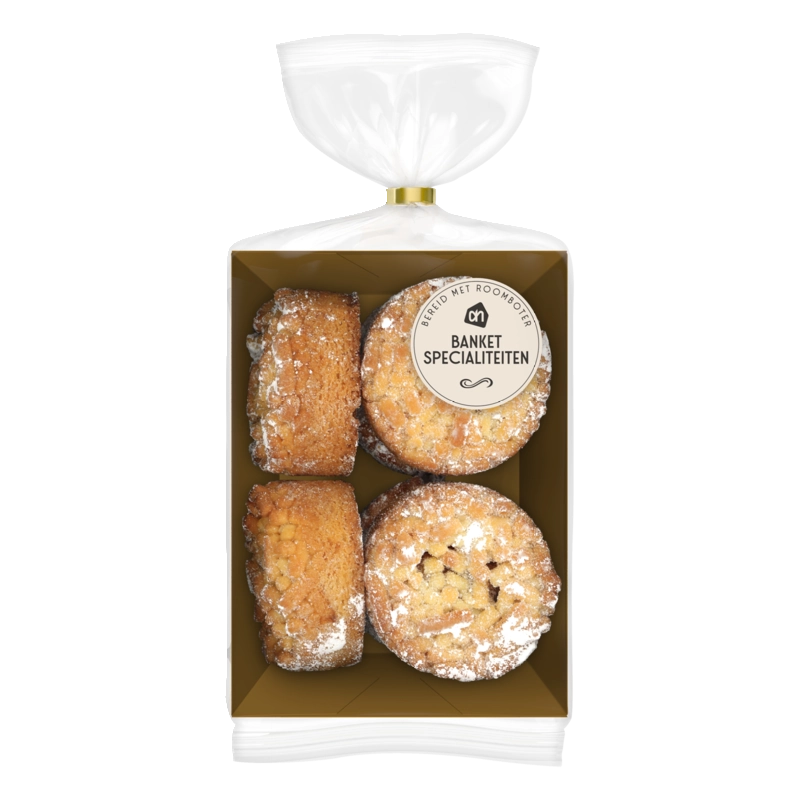 AH Mini appelkruimel koek