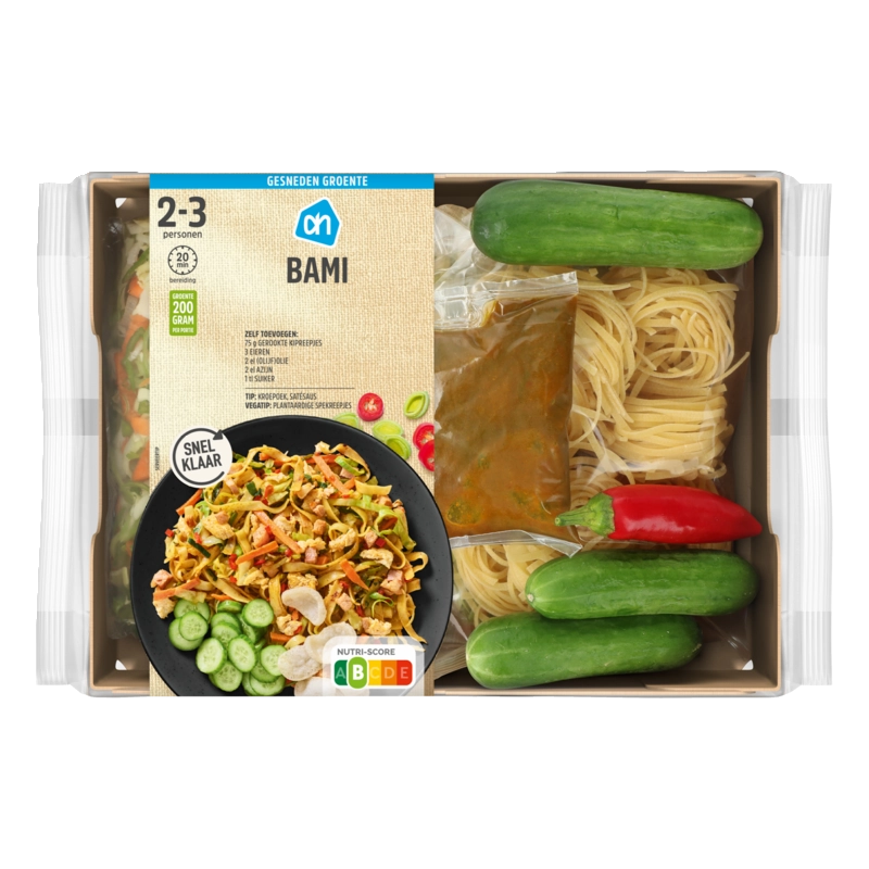 AH Gesneden verspakket bami