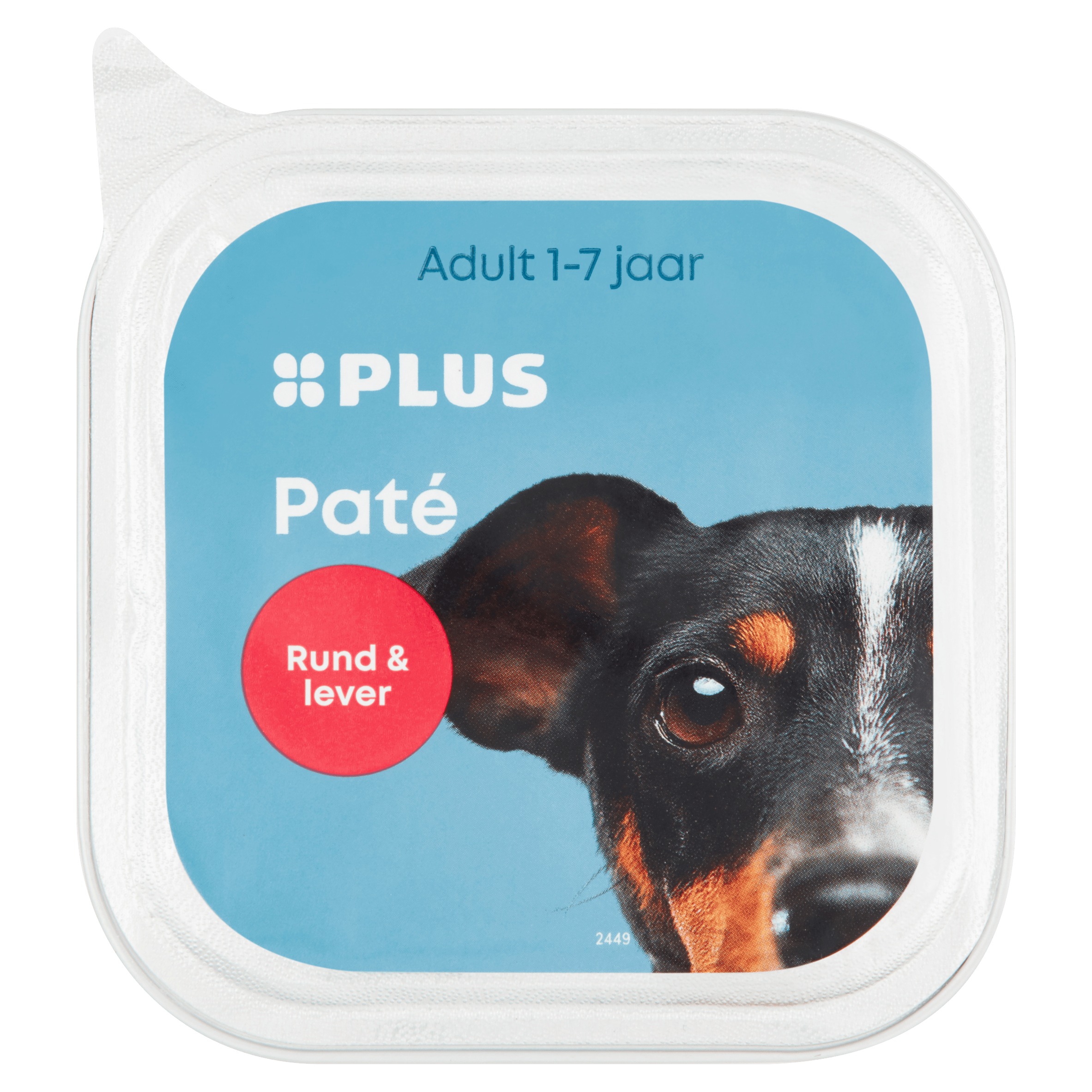 PLUS Honden paté Rund & lever