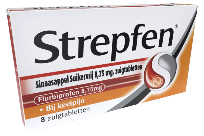 Strepfen Sinaasappel zuigtabletten
