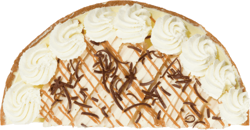 Salted caramel vlaai