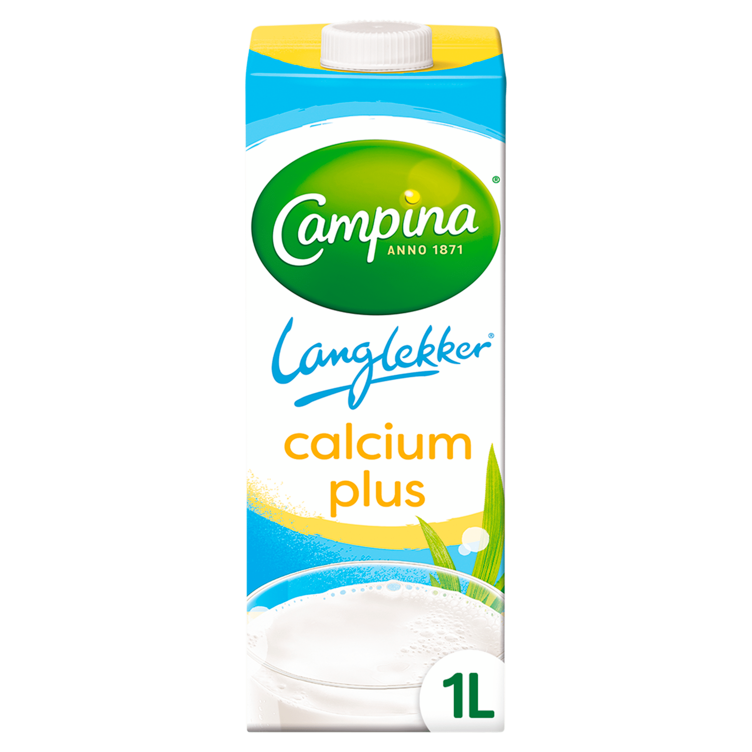 Campina Langlekker halfvolle melk calcium+
