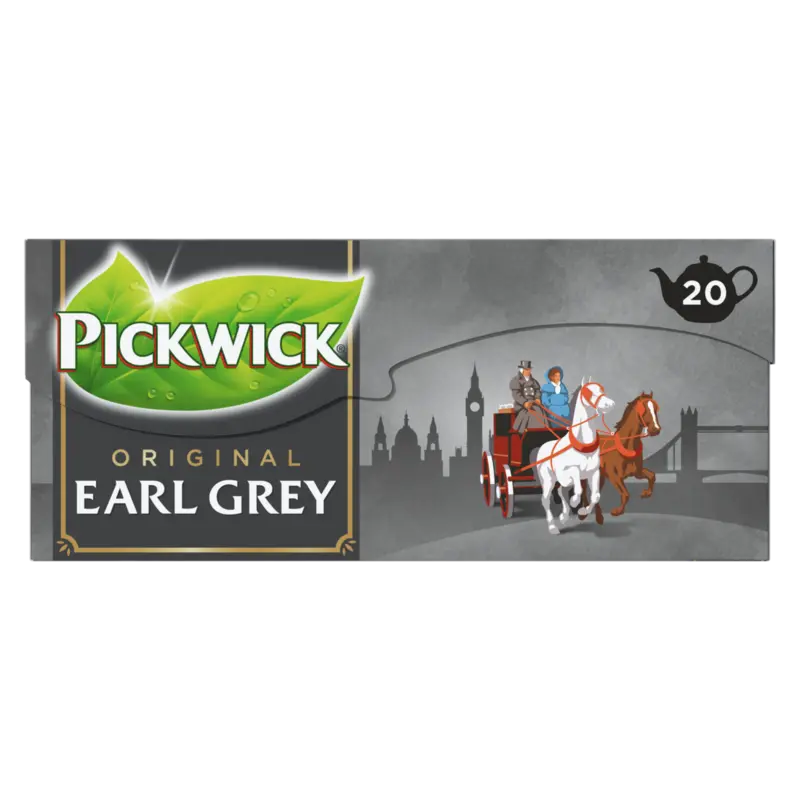 Pickwick Earl grey zwarte thee voor pot
