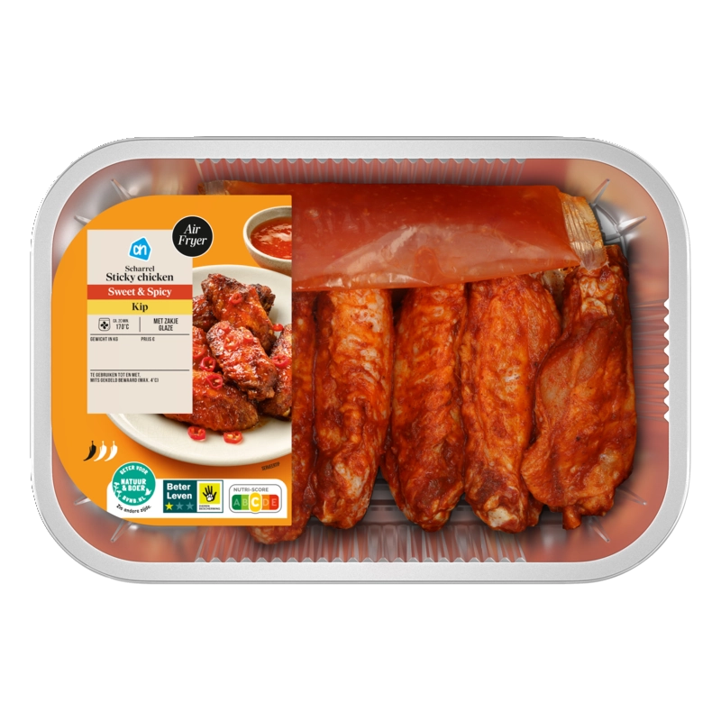 AH Scharrel sticky chicken sweet en spicy