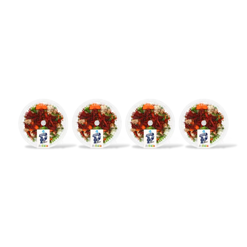 AH Stoommaaltijd beef teriyaki 4-pack