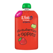 Ella's Kitchen Biologisch strawberries + apples 4+ maanden