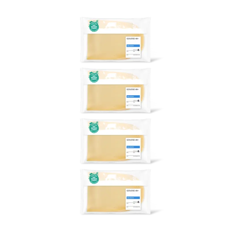 AH Goudse belegen 48+ plakken 4-pack