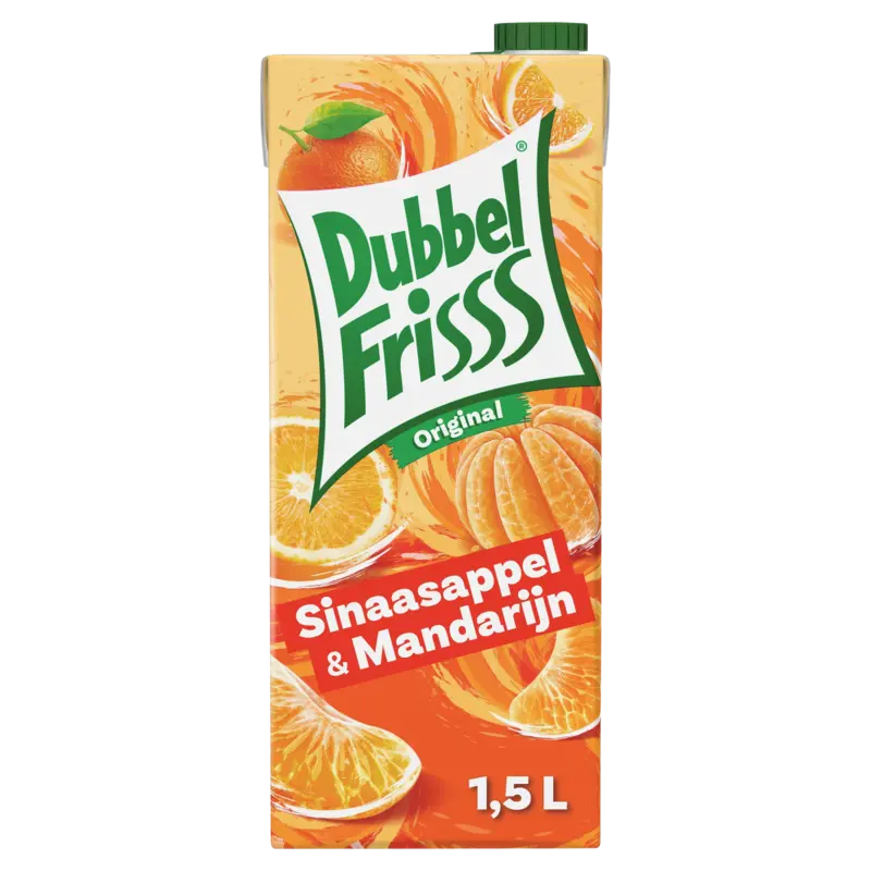 DubbelFrisss Sinaasappel & mandarijn