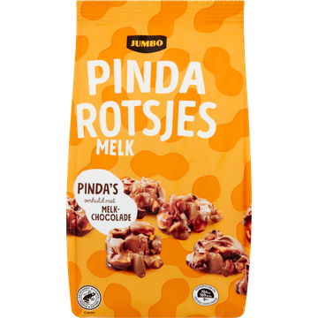 Jumbo Melkchocolade Pindarotsjes 250 g