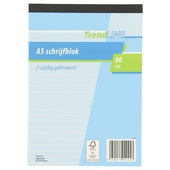Trendline schrijfblok A5