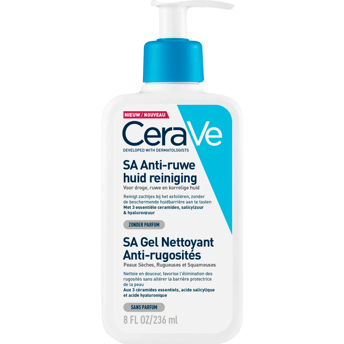 CeraVe SA Anti-Ruwe Huid Reiniger 236 ML