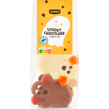 Jumbo Spooky Chocolade Melk & Wit 144 g
