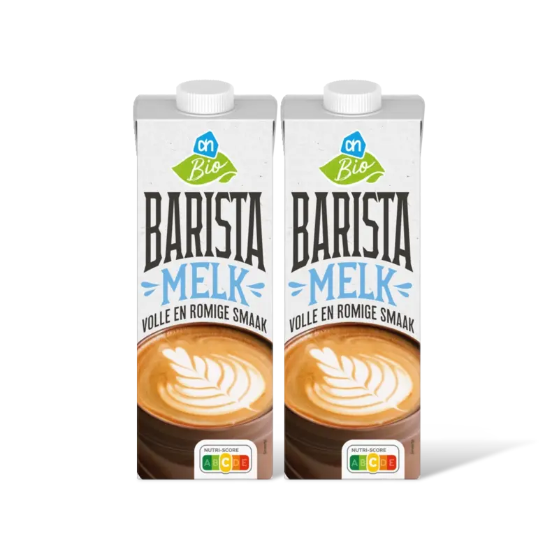 AH Biologisch Barista melk 2-pack