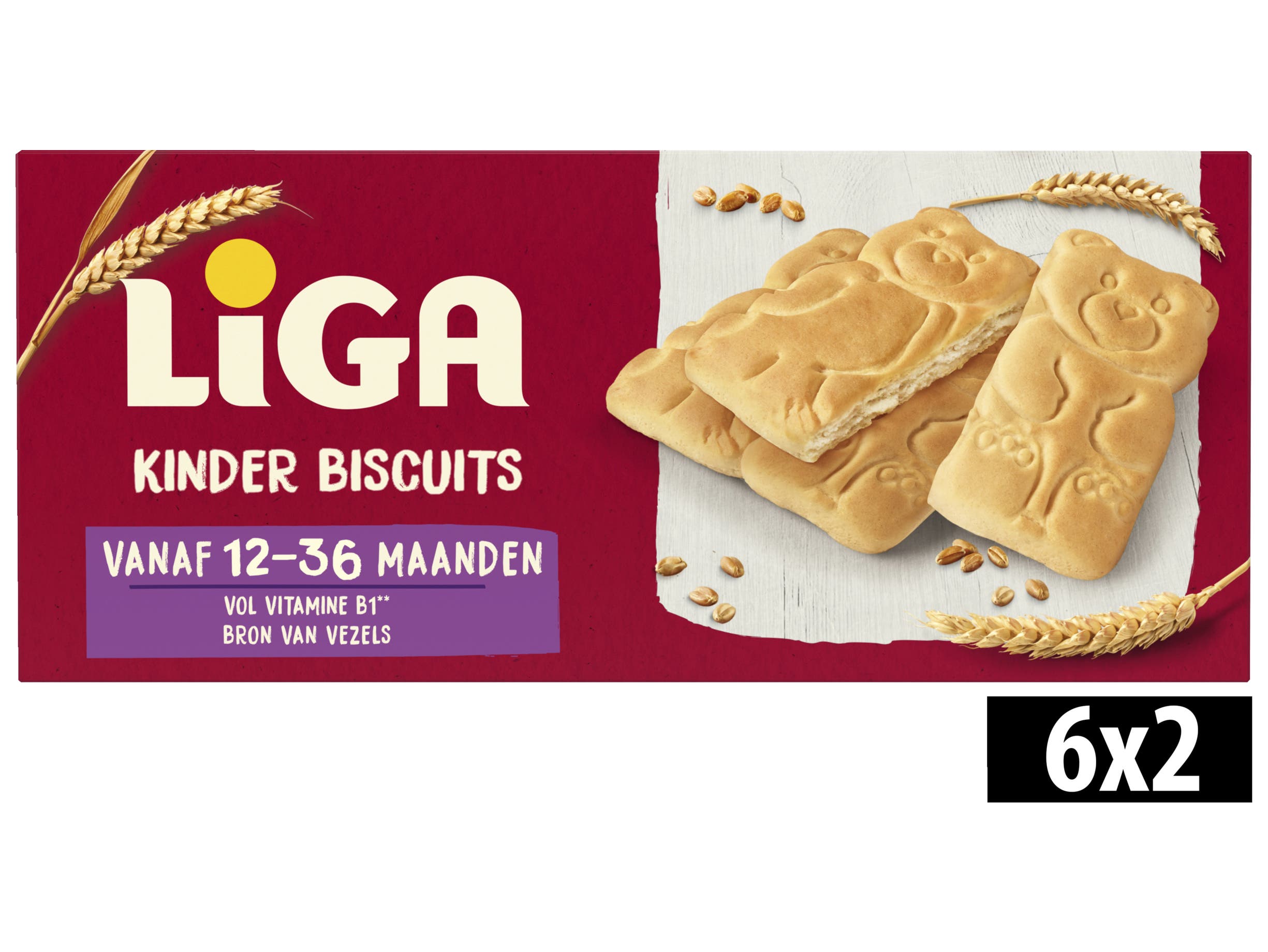 Kinder biscuits vanaf 12-36 maanden