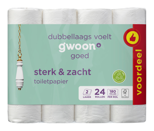 G'woon Toiletpapier 2 Laags