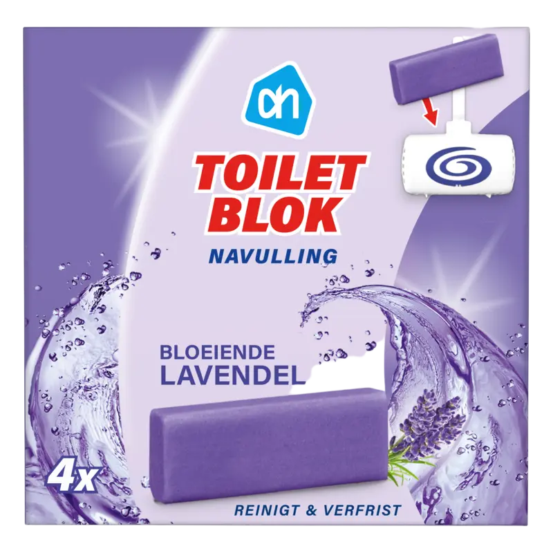 AH Toiletblok lavendel navulling